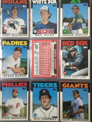 1986 TOPPS TRADED Baseball Cards.   # 1T-132T.   You Pick to Complete Your Set-image