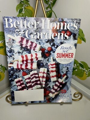 Better Homes & Gardens Magazine Fun On The Fourth of July Issue July 2021-image