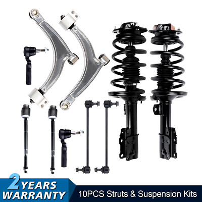 Front Complete Struts & Tie Rods & Sway Bars & Control Arms For 05-10 Pontiac G6-image