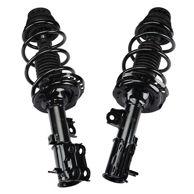 2pcs Front  For 12-17 Hyundai Accent Complete Struts Shocks w/ Springs Mount-image