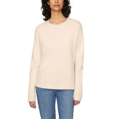 Legendary Outfitters Women's Soft and Cozy Crewneck Sweater, Heather Cream,  XXL-image