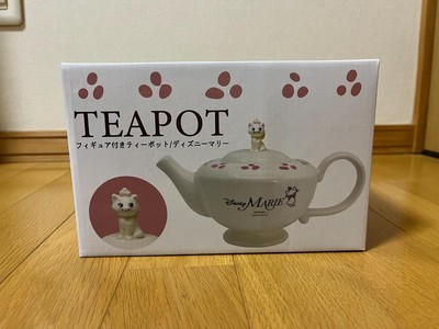 Disney Marie Teapot with Figure - Unique Design, Durable - Sunart Quality-image