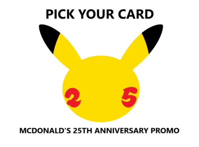 Pokemon McDonald's 25th Anniversary - Pick Your Card Complete Your Set NM-image