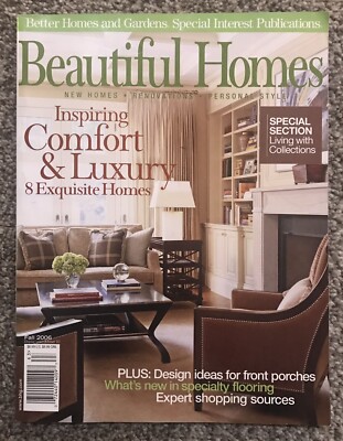 Fall 2006 Better Homes & Gardens Magazine Beautiful Homes-image