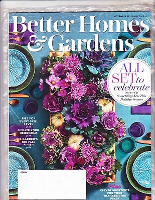 BETTER HOMES & GARDENS MAGAZINE----NOVEMBER 2021-image