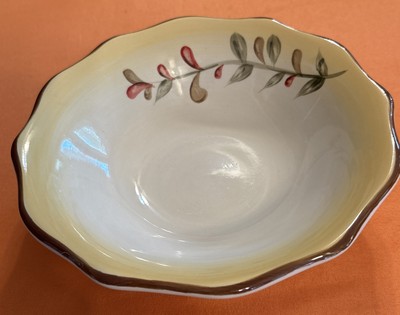 4 Better Homes & Gardens Tuscan Retreat Ceramic Soup/Cereal Bowls 7.7in Discont-image