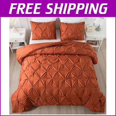 Lightweight Microfiber California King Comforter Set - Cozy All-Season Bedding-image