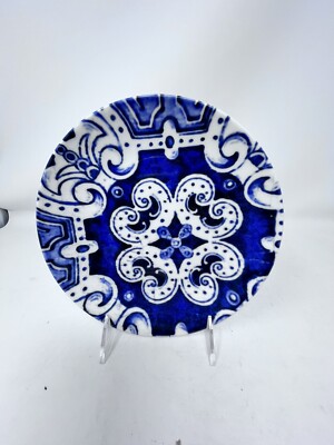 Pier 1 Imports Azul Tile Dessert/Salad Plate 8 1/4”-image