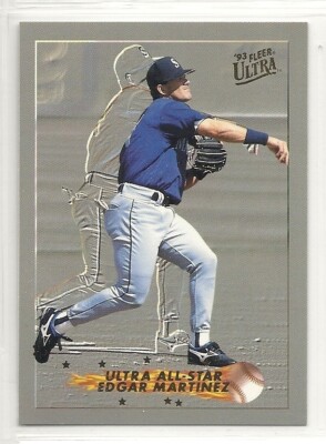 1993 Fleer Ultra Baseball All-Stars - #15 - Edgar Martinez - Seattle Mariners-image