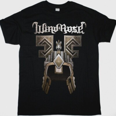 WIND ROSE GATES OF EKRUND NEW BLACK T SHIRT-image