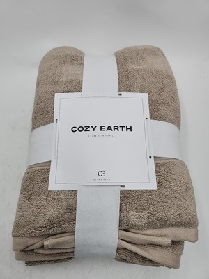 NEW Cozy Earth Luxe Bath Towels Size: 30