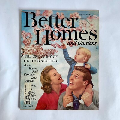 Better Homes & Gardens May 1961 Magazine-image