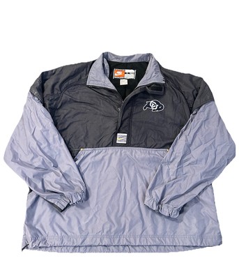Vintage Nike Team Sports Colorado University Buffaloes Wind Breaker Size M-image