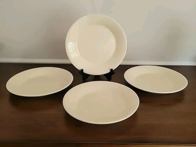 Pier 1 Essential Colours Ivory Dinner Plates 11