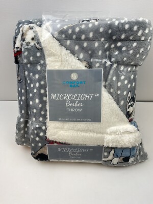Comfort Bay Microlight Berber Throw 50