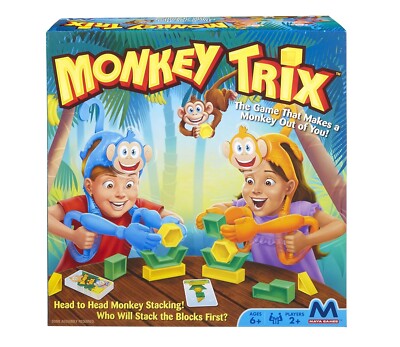 Monkey Trix Monkey Stacking Game Maya Games Family Fun Sealed Game Night New-image