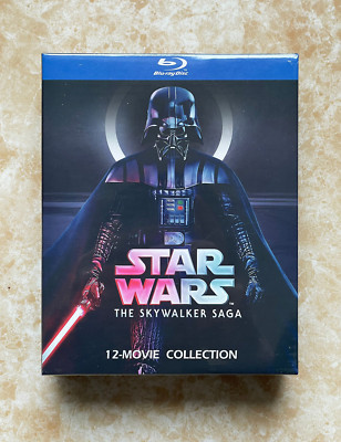Star Wars: The Skywalker Saga Complete 12-Movies Blu-ray Collection-image