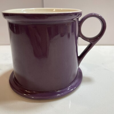 Pier 1 Imports Stoneware Coffee Mug, Made in Thialand, Purple-image