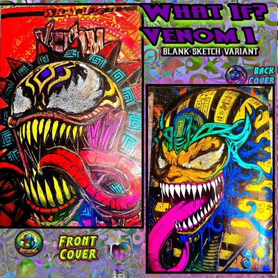 What If? Venom 1 Silverback Graphix's BossKong Original Art Sketch Cover-image