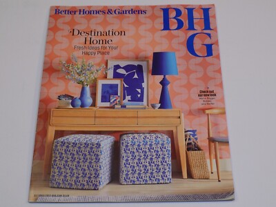 Better Homes Gardens Magazine Oct 2022 Destination Home Happy Places Ideas Decor-image