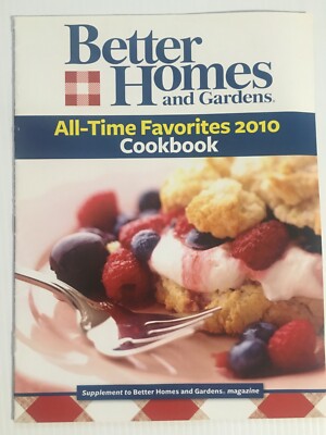 Better Homes and Gardens All Time Favorites 2010 Cookbook Supplement-image