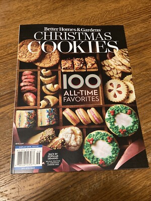 Better Homes & Gardens 100 Favorite Christmas Cookies Magazine-image