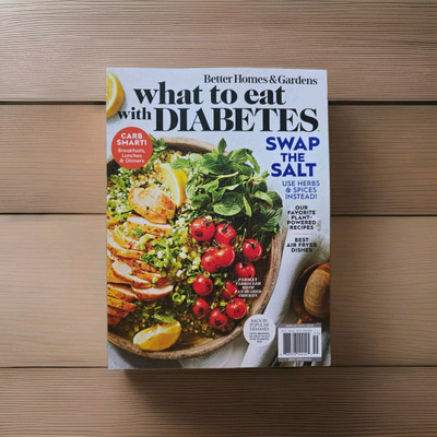 Better Homes & Gardens Magazine What to eat with Diabetes  (5th Printing )-image