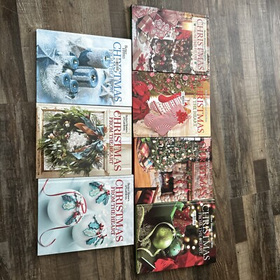 Lot Of 7 Books. Better Homes And Gardens Christmas From The Heart Series-image