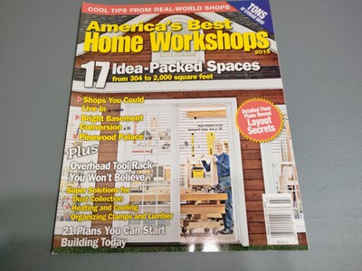 America's Best Home Workshops 2015 Better Homes & Gardens Wood Magazine Issue-image
