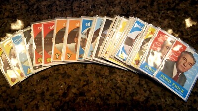 1959 topps baseball cards #481 and up, complete your set HIGH NUMBERS-image