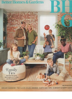 Better Homes & Gardens Magazine, April 2023, good shape-image