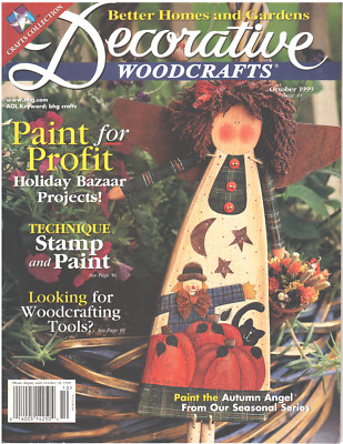 Better Homes & Gardens Decorative Woodcrafts Magazine October 1999 Issue 49-image