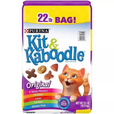 Kit & Kaboodle Original Adult Complete&Balanced with Chicken Flavor Dry Cat Food-image