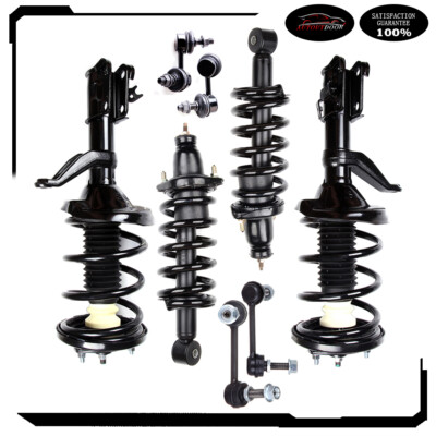 Front Rear Complete Struts Sway Bars For 2002 2003 2004 2005 2006 Honda CRV CR-V-image