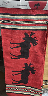 REGAL COMFORT “Moose Red” TABLE RUNNER 15”x 36”-image
