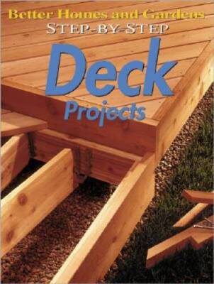 Step-by-Step Deck Projects (Better Homes & Gardens Step-By-Step) - GOOD-image