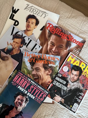 Harry Styles Magazine Lot: Vogue, RollingStone, Variety, Better Homes & Gardens-image