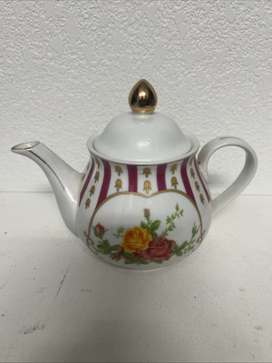 Golden Star Imports Japan Design Tea Pot Used Good Condition Top & Bottom-image