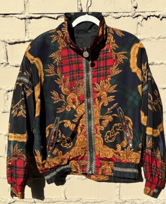 Vintage Giacca Sport Baroque Art Windbreaker Jacket 90s -image