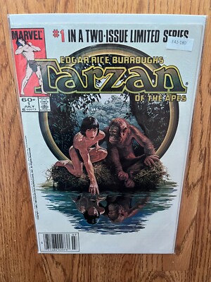 Edgar Rice Burroghs' Tarzan 1 Marvel Comics 8.5 Newsstand - E41-180-image
