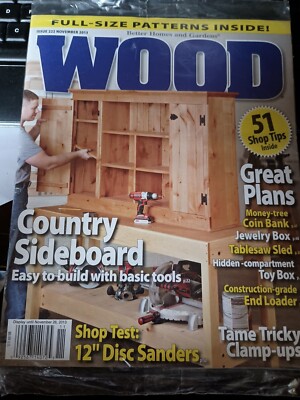 Better Homes & Gardens Wood Magazine Issue 222 November  2013 E4-image