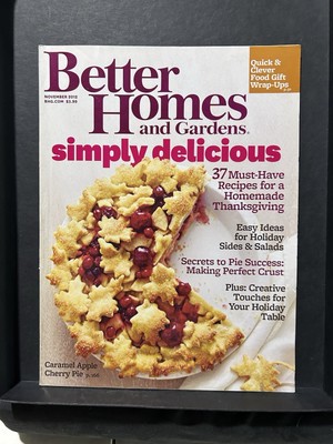 Better Homes & Gardens Magazine November 2012-image