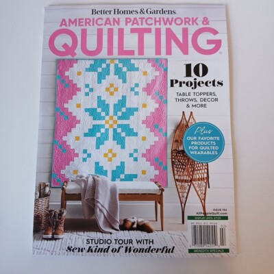 American Patchwork & Quilting February 2025 Includes Pattern Template Pullout-image