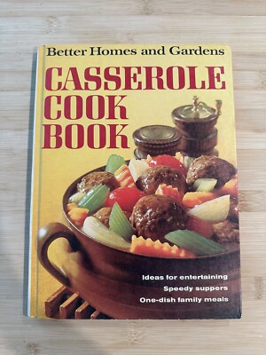 VTG Better Homes And Gardens Casserole Cook Book 1970-image