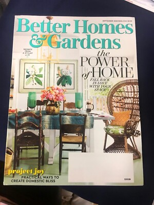 September, 2020 Better Homes & Gardens Magazine, The Power Home-image