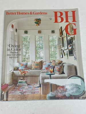 Better Homes Gardens Magazine May 2023 Living in Color Brighten Every Room Ideas-image