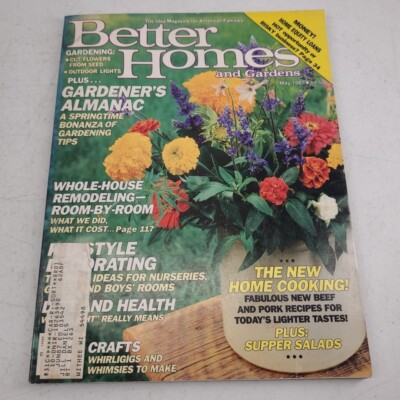 Better Homes and Gardens Magazine May 1987 Gardeners Almanac House Remodeling-image
