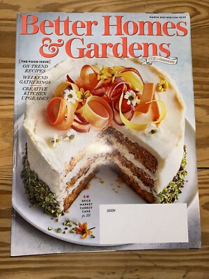 Better Homes & Gardens Magazine March 2022 Weekend Gatherings-image