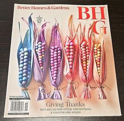 Better Homes & Gardens BHG November 2024 Giving Thanks-image