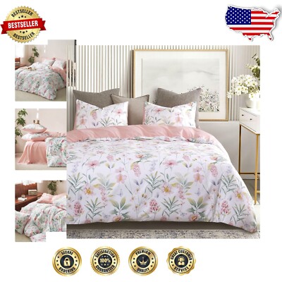 Charming Floral Comforter Set - Cozy Twin Bedspread for Cottagecore Aesthetic-image
